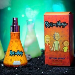 Glamlite x Rick and Morty Primer & Setting Spray Mist BNIB